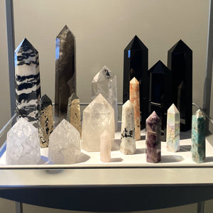 Crystal Towers and Wands